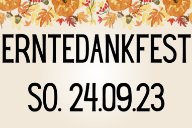 Erntedankfest 24.09.23 Alte Fasanerie | Familientreff Wittenau