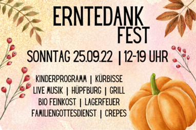 Erntedankfest 25.09.2022 Alte Fasanerie Lübars | Familientreff Wittenau