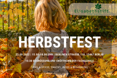 Elisabethstift Herbstfest 23.09.2022 Hermsdorf | Familientreff Wittenau