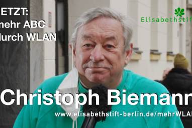 Christoph Biemann setzt sich für Elisabethstift ein | Familientreff Wittenau