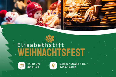 Weihnachtsfest 2024 im Elisabethstift | Familientreff Wittenau