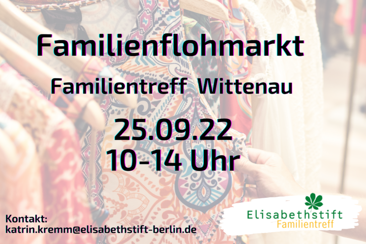 Familienflohmark im Herbst (Familienflohmarkt, Familientreff, Schnäppchen) | Familientreff Wittenau