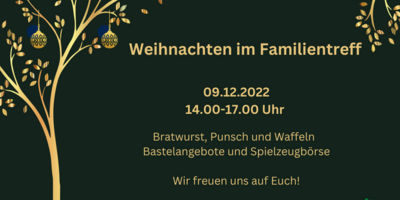 Weihnachten im Familientreff | Familientreff Wittenau